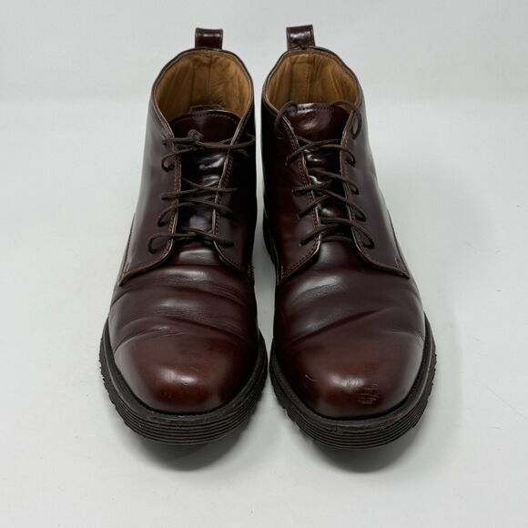 Rockport Chukka Boots Mens 9.5 D Brown Leather Casual Vibram Soles Gorpcore main image 14